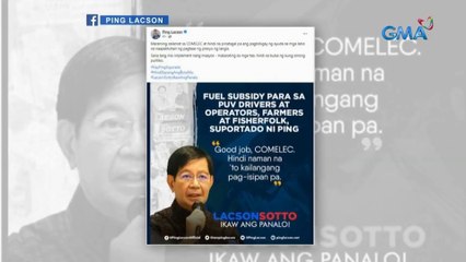 Lacson, tinanggap ang paghingi ng tawad ni Atienza kasunod ng panawagan nitong umatras siya sa pagtakbo sa pagkapangulo | 24 Oras