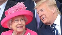 Queen thought Donald Trump ‘behaved well’ during visit despite being ‘terribly excited’