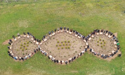 PİSTOLETTO'NUN KARKAMIŞ'TAKİ 'ÜÇÜNCÜ BAHÇE' ESERİ ZİYARETE AÇILDI