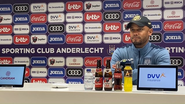 Anderlecht : Vincent Kompany préface le match du weekend face à Courtrai