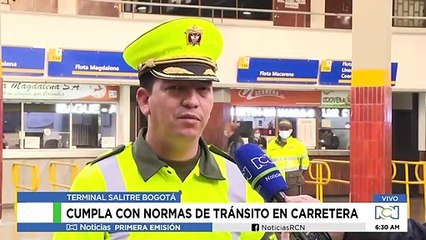 Cerca de 650 uniformados acompañarán la movilidad en carreteras de Cundinamarca en Semana Santa