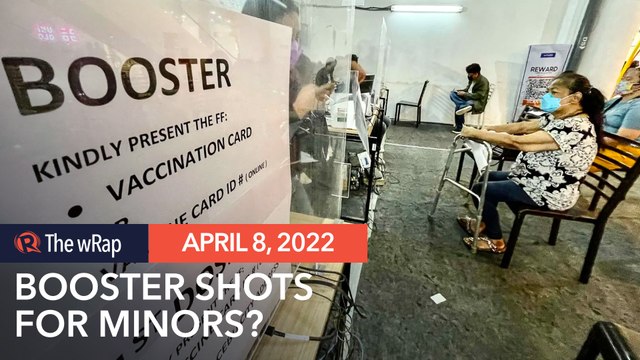 DOH seeks FDA approval for COVID-19 booster shots of minors aged 12 to 17