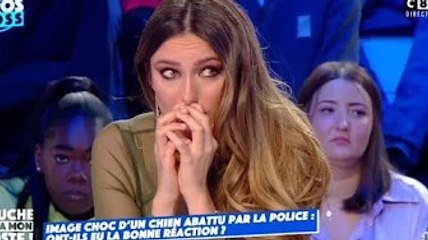 TPMP : Delphine Wespiser en larmes après les violentes images d'un fait divers