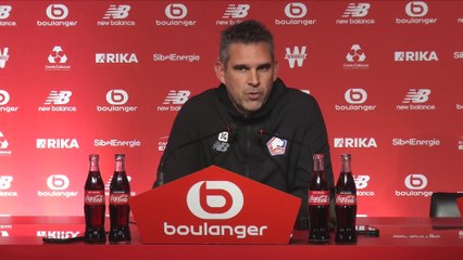 Gourvennec : «Je n'avais jamais vu ça de toute ma carrière» - Foot - L1 - Lille