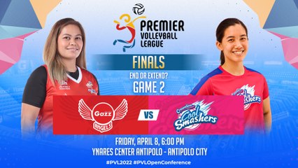 2022 PVL OPEN CONFERENCE | PETRO GAZZ ANGELS vs CREAMLINE COOL SMASHERS | APRIL 08, 2022