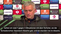 Mourinho wettert gegen Schiri: Schlechtes Niveau