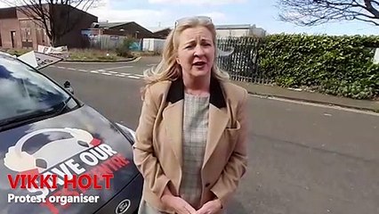 Final protest as South Tyneside driving test centre closes