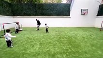 Messi playing football with the kids | Lionel Messi