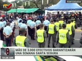 En Portuguesa serán desplegados más de 3 mil efectivos de seguridad durante la Semana Santa 2022