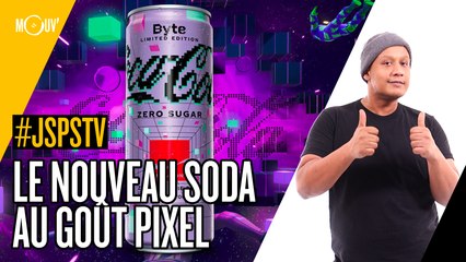 Je sais pas si t'as vu... Le nouveau soda au goût Pixel !