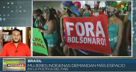Indígenas de Brasil se movilizan por sus derechos en su quinta jornada