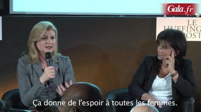 Anne Sinclair au Huffington Post