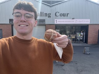 NewcastleWorld tries Proven Good's Hot Cross Bun Doughnut