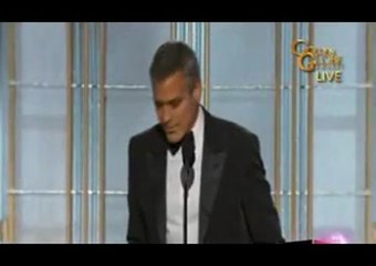 George Clooney aux Golden Globes 2012