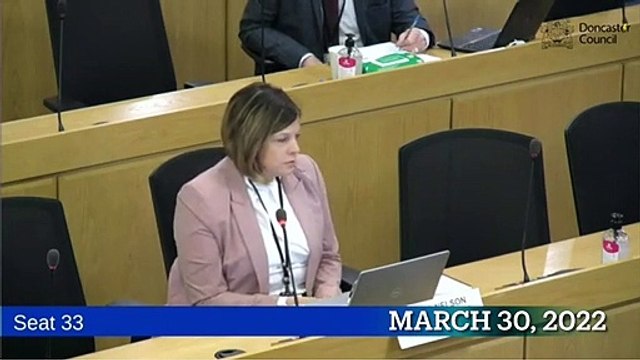 Riana Nelson, Doncaster Council.