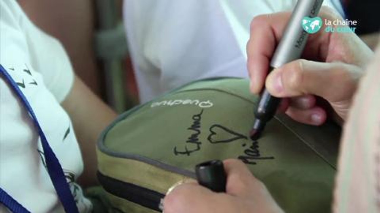 Maud Fontenoy et Marion Cotillard à La Rochelle
