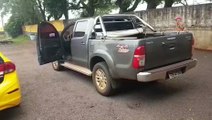 PRE de Cascavel recupera Hilux furtada na rodovia PR-180