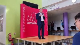 Keir Starmer speaks at the London launch of Labour's local elections campaign