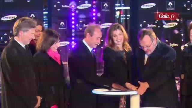 Gala.fr - Laetitia Casta illumine les Champs Élysées