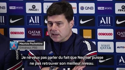 31e j. - Pochettino : "Neymar va continuer à montrer ses qualités"