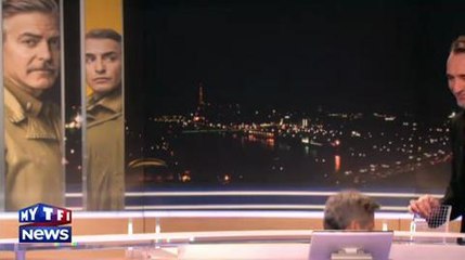 Gala.fr - George Clooney et Jean Dujardin s'amusent sur le plateau de TF1