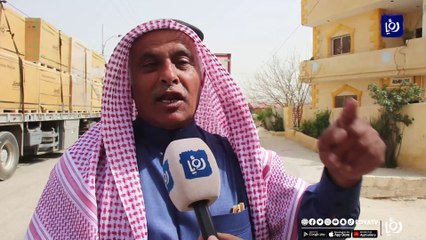 شاحنات النقل بالعبور آفة يدفع ثمنها سكان منطقة جابر السرحان