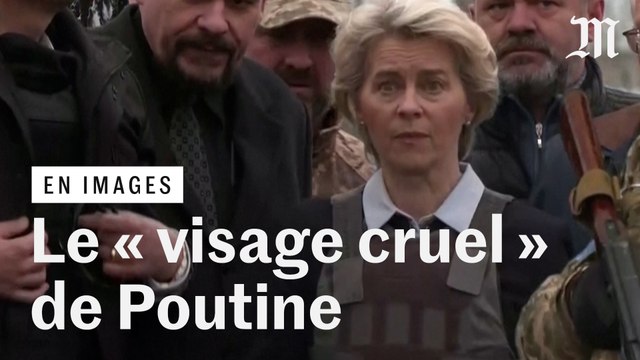 « Nous avons vu le visage cruel de l’armée de Poutine » : les images d’Ursula von der Leyen à Boutcha, lieu d’atrocités en Ukraine
