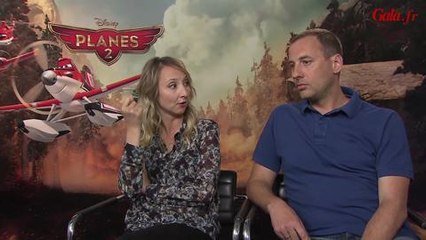 Gala.fr- Fred Testot et Audrey Lamy présentent Planes 2