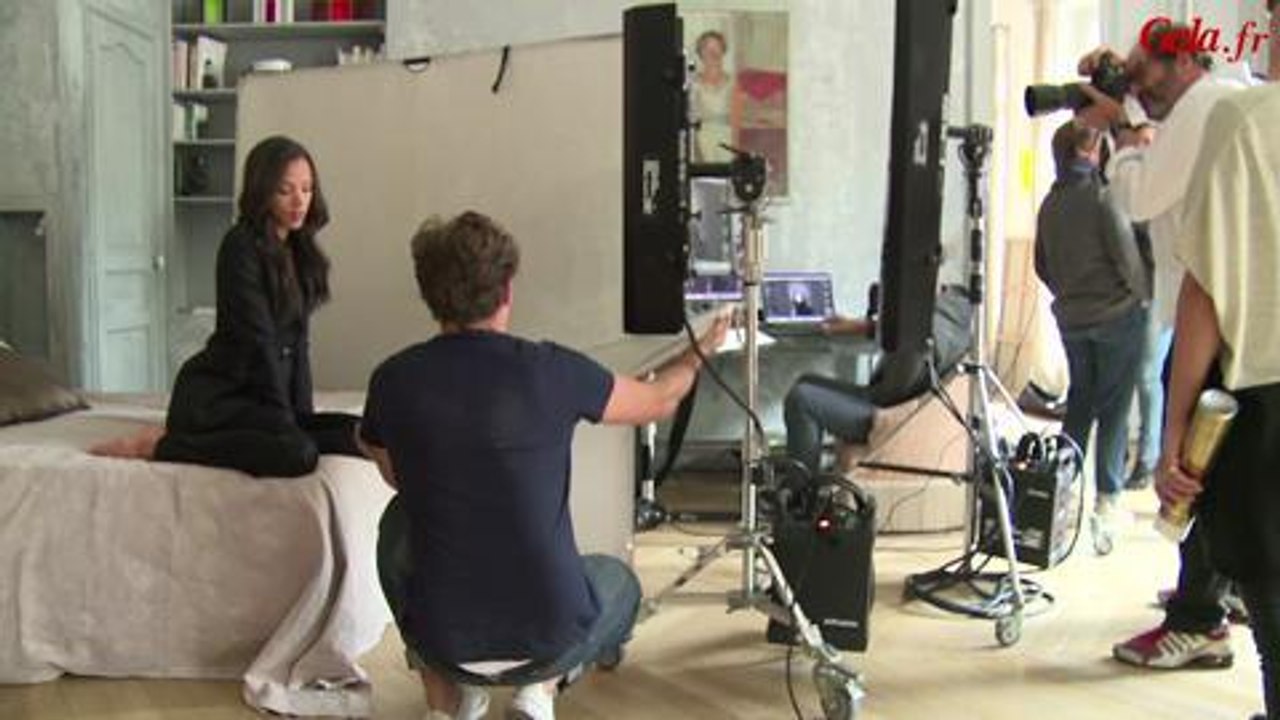 Gala.fr- Noémie Lenoir making-of beauté
