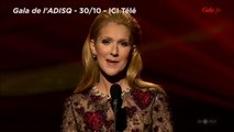 GALA VIDEO - Céline Dion très émue au Gala de l'ADISQ