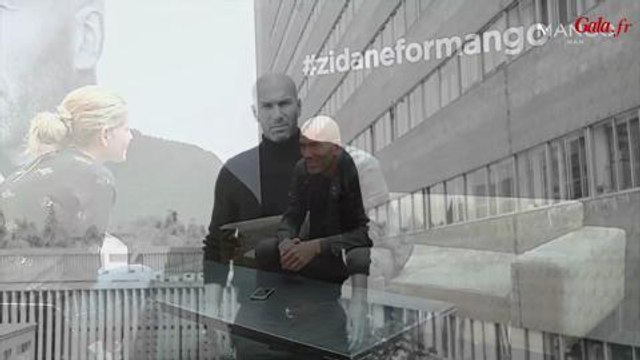 Gala.fr- Interview de Zinedine Zidane pour Mango
