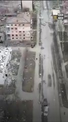 Drone Footage Shows Destruction in Borodyanka, Ukraine
