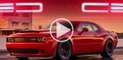 Dodge Challenger SRT Demon : les toutes premières images de la berline de série la plus puissante du