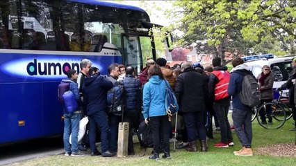 Grande-Synthe: nouveaux départs de migrants vers des CAO