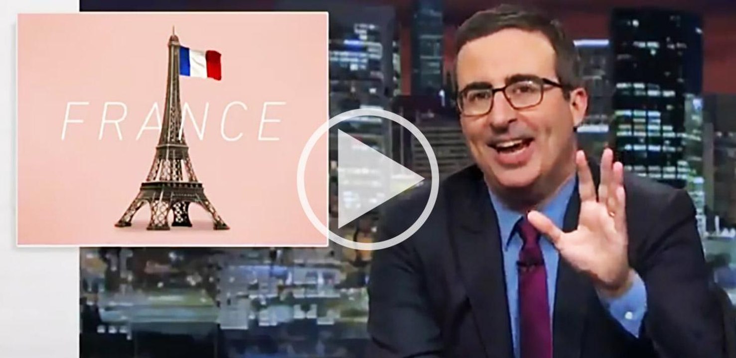 John Oliver : l’humoriste américain se moque de la campagne présidentielle française