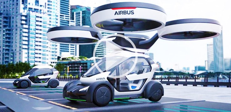 Pop.Up : la voiture volante d’Airbus fait sensation au Salon de l’auto de Genève