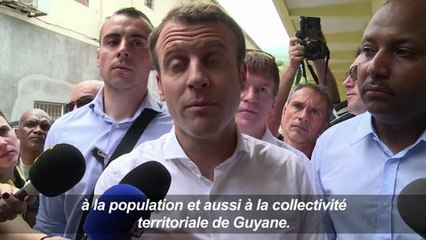 Macron arrive à la Réunion pour "des engagements réciproques"