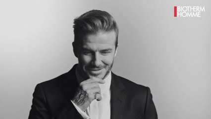 Gala.fr, David Beckham, égérie Biotherm