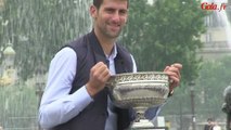 Gala.fr- Novak Djokovic fête sa victoire à Paris