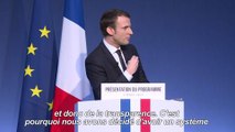 Macron abat ses cartes sur un programme longtemps attendu