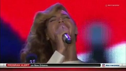 Beyoncé - National Anthem - Super Bowl 2013