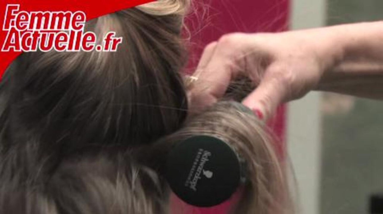 Du volume grâce au brushing