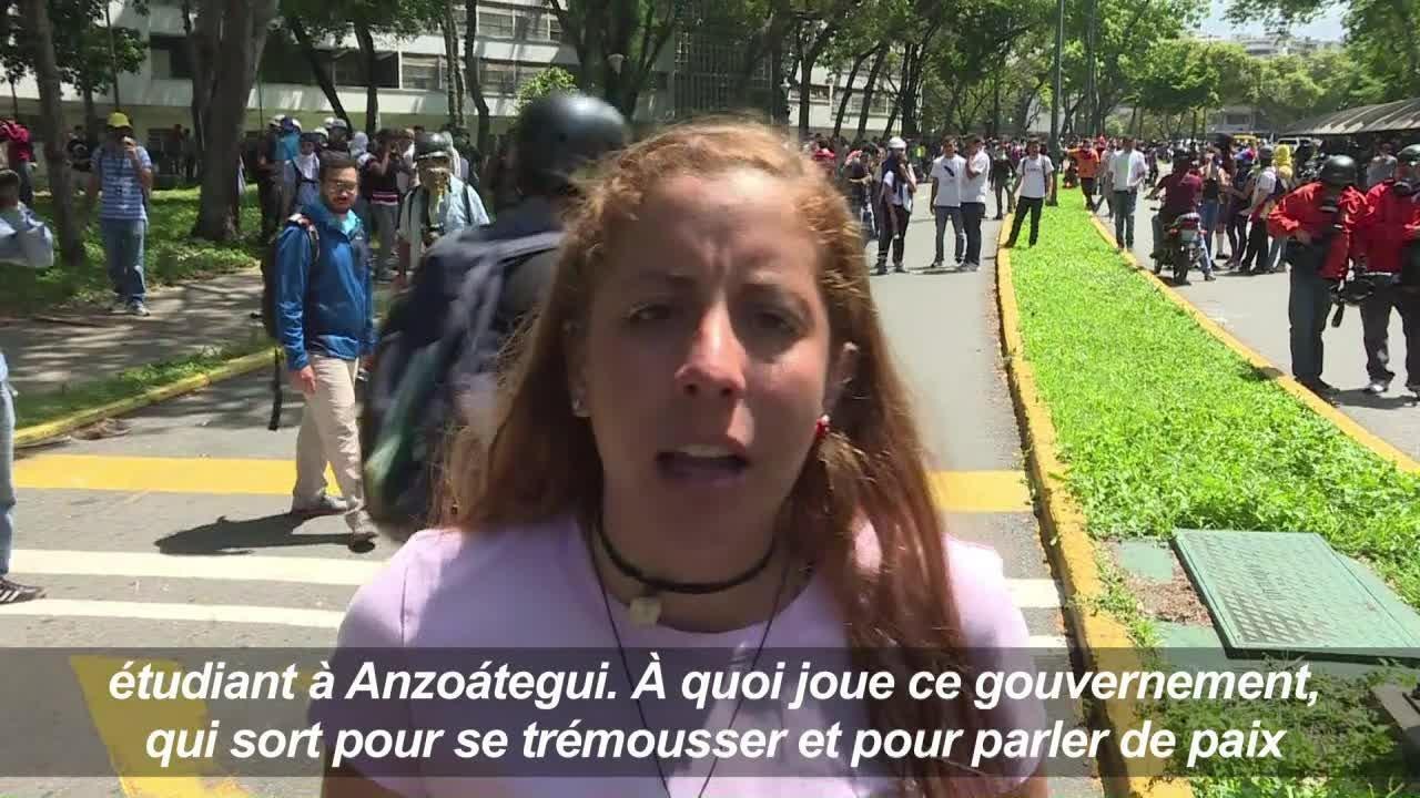 Venezuela : affrontements entre policiers et étudiants