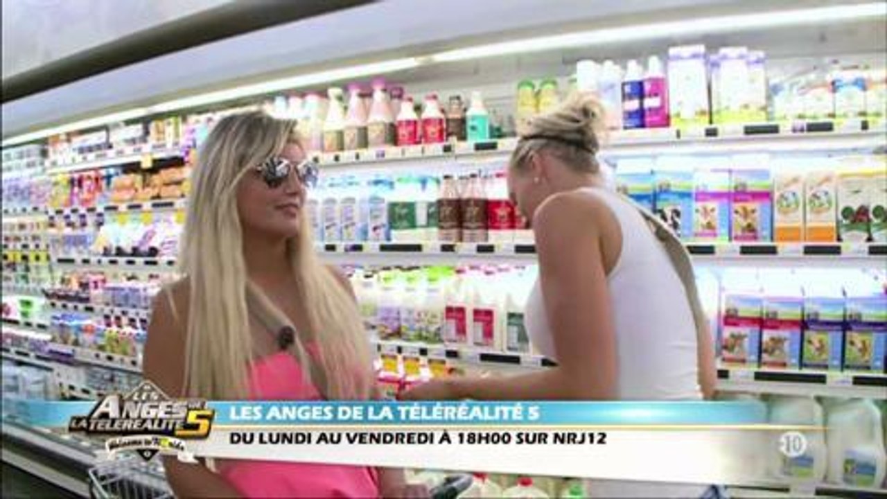 Les Anges de la téléréalité 5 : Aurélie et Amélie font les courses