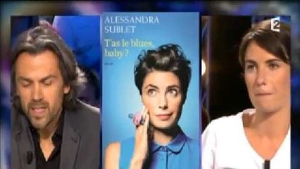 Aymeric Caron critique violemment le livre d'Alessandra Sublet