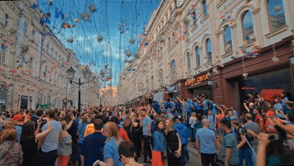 Coupe du monde 2018 : voici à quoi ressemble Moscou en liesse, par Alex Soloviev [GEO]