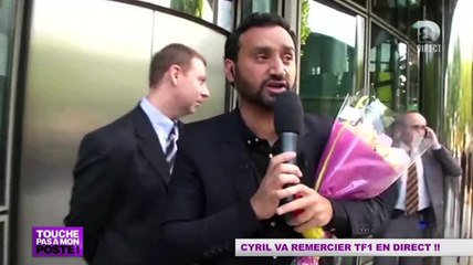 Cyril Hanouna (D8) se rend en direct à TF1 et se fait refouler...