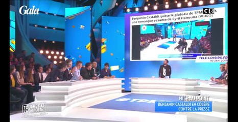 GALA VIDEO - Benjamin Castaldi montre ses fesses sur le plateau de TPMP