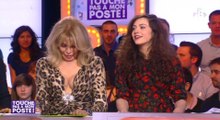 Le décolleté très ouvert d'Amanda Lear dans Touche pas à mon poste