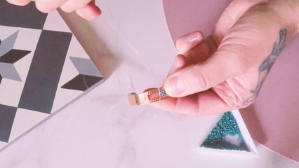 Débutant : Un bracelet en tissage Miyuki
